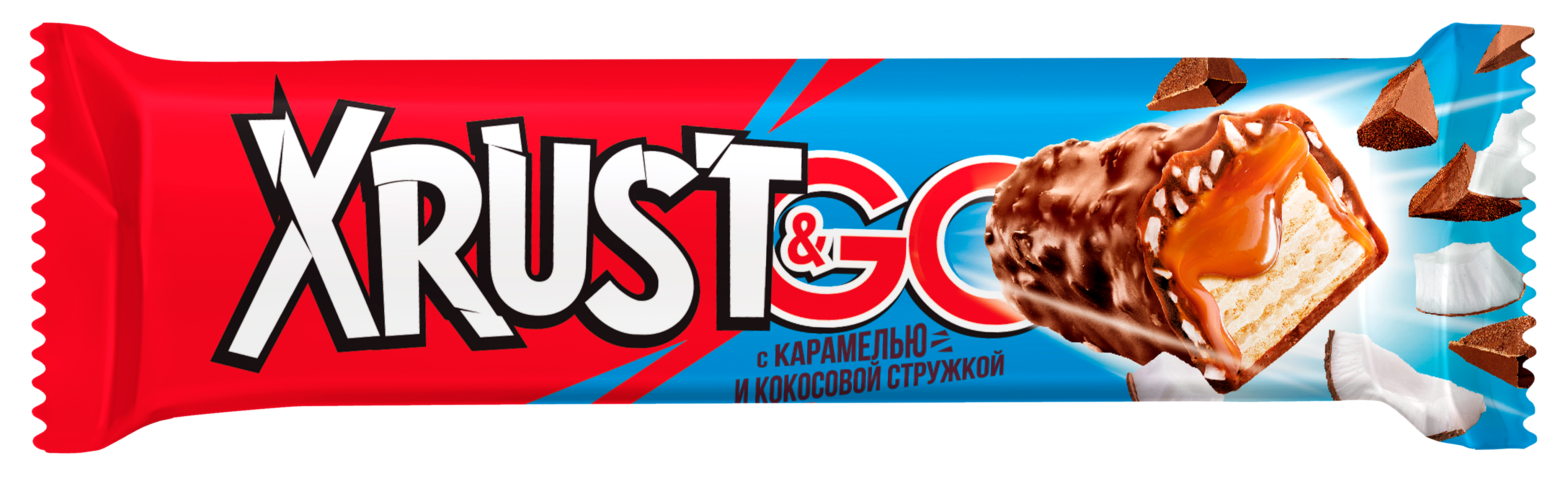 Вафельный батончик «Xrust&go»