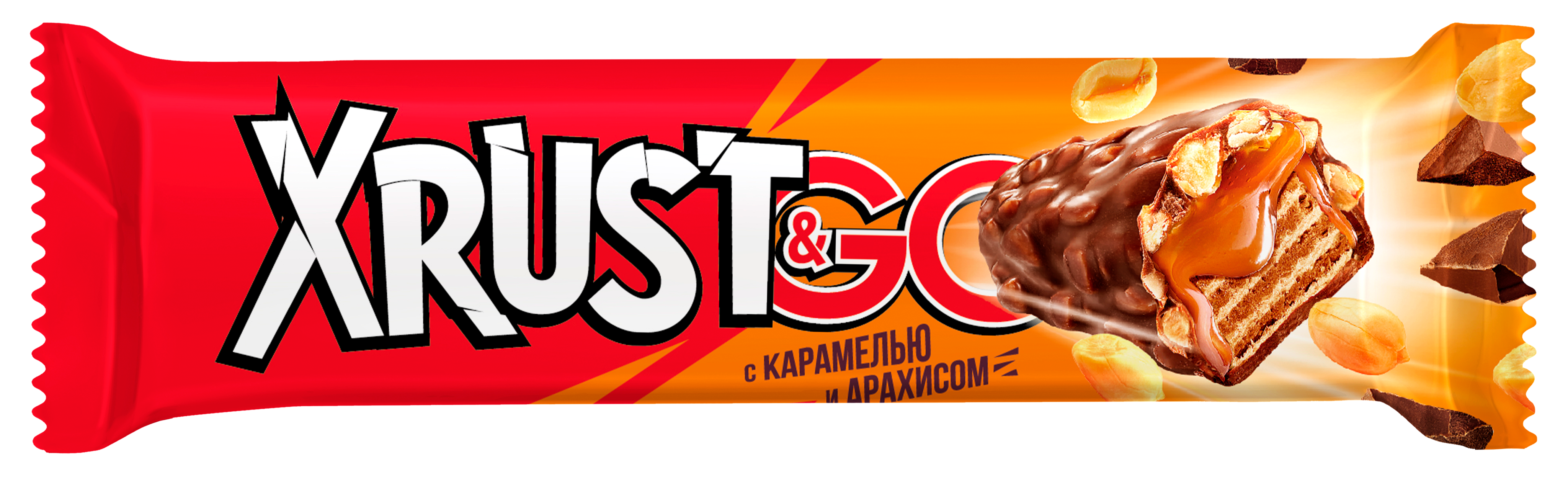 Вафельный батончик «Xrust&go»