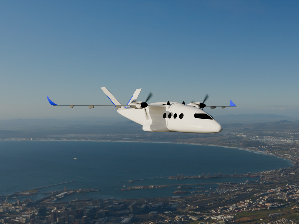 Электроконвертоплан c водородной силовой установкой (H2-eVTOL)