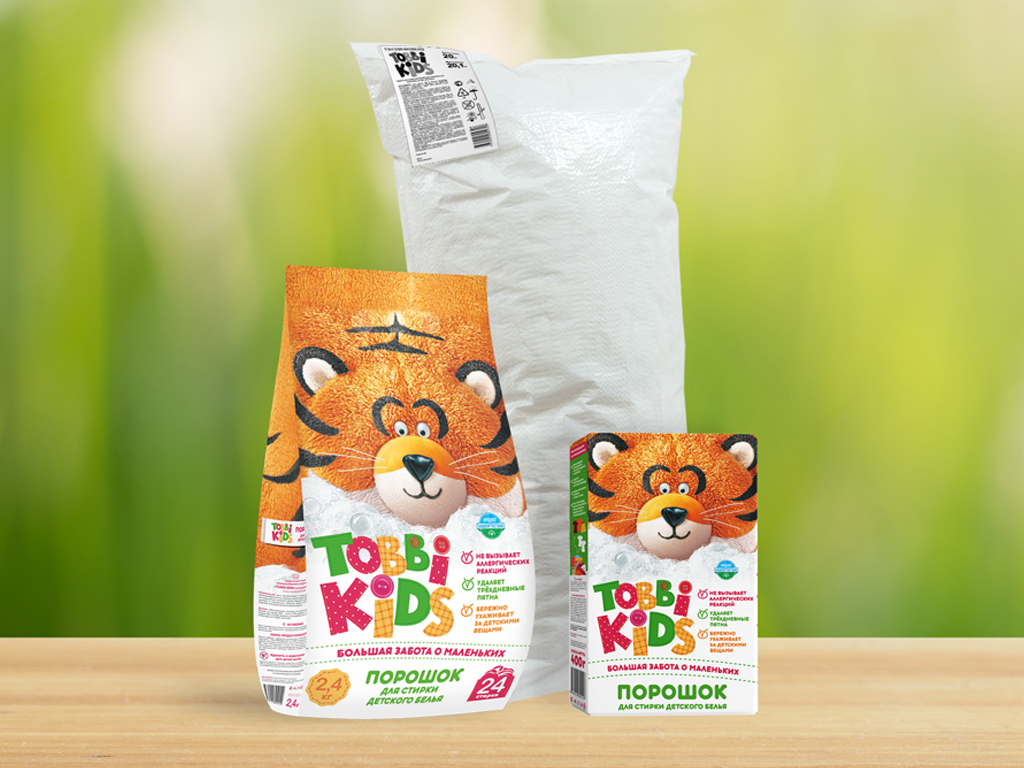 Детская линейка бытовой химии “TobbiKids”