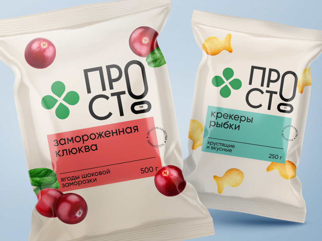 Разработка визуального стиля СТМ «Перекрёстка»